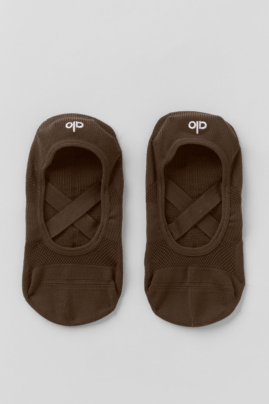 Women's Pivot Barre Sock - Espresso - Image 2