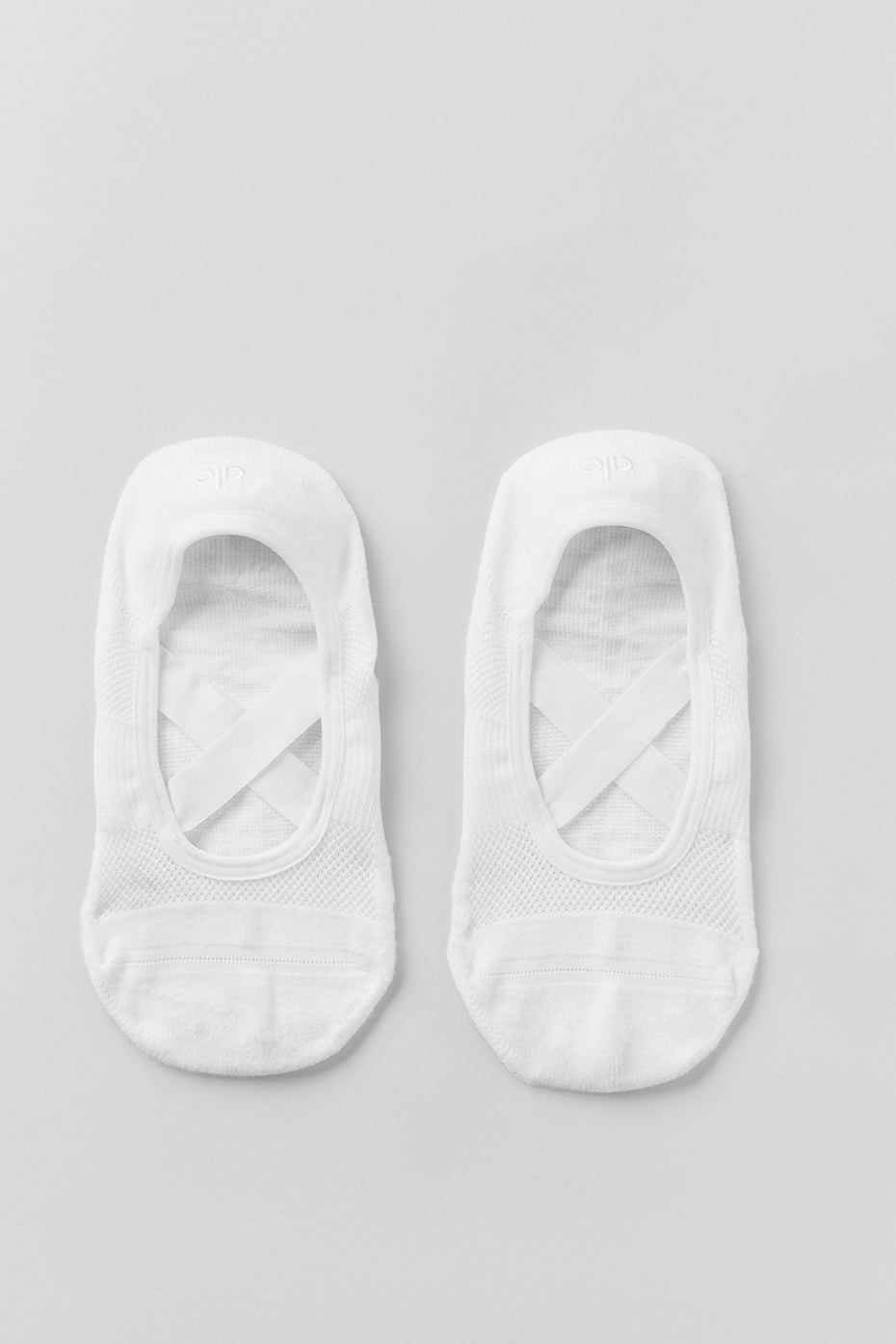 Women's Pivot Barre Sock - White - Image 2