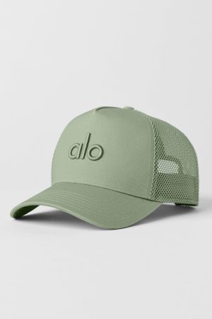 District Trucker Hat - Dune Grass