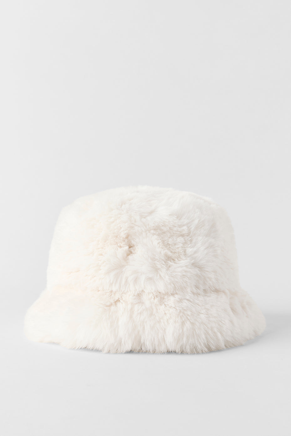 Faux Fur Starstruck Bucket Hat - Ivory - Image 2
