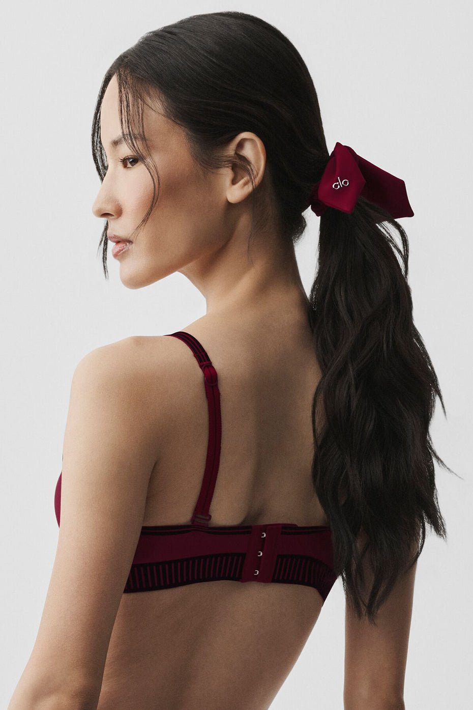Airlift Rhythm Scrunchie - Summer Romance Red