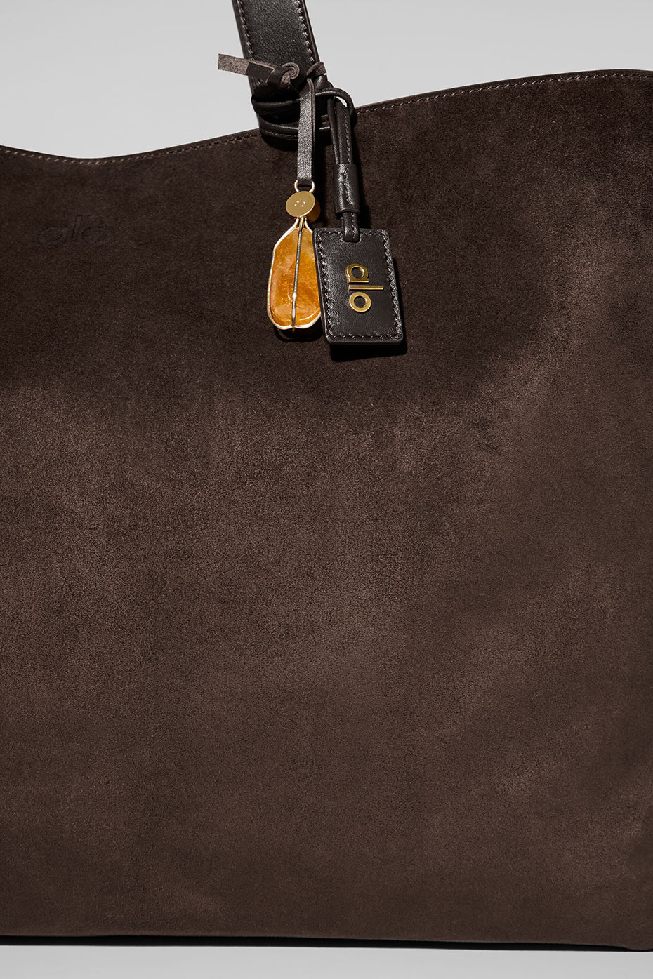 ALO Tranquility Tote - Espresso Suede - Image 4