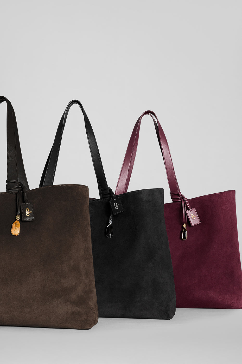 ALO Tranquility Tote - Espresso Suede - Image 6