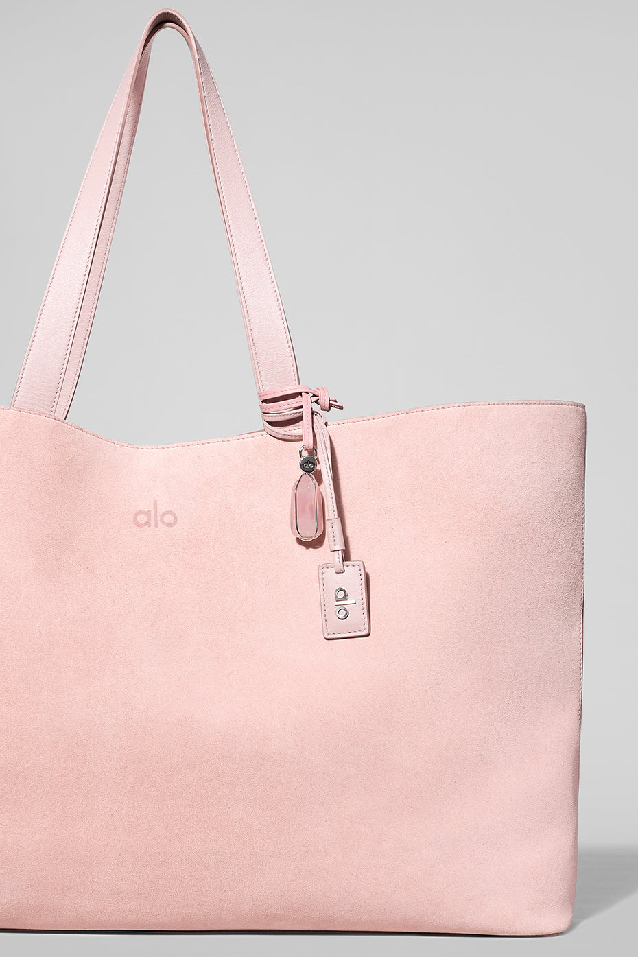 ALO Tranquility Tote - Pink Champagne Suede - Image 5
