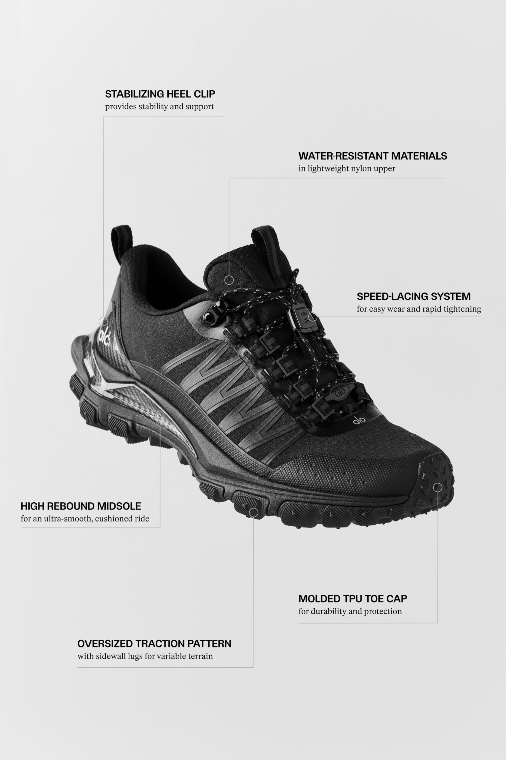 ALO Trail - Black - Image 2