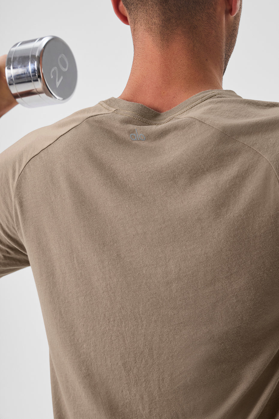 Triumph Raglan Tee - Gravel - Image 4