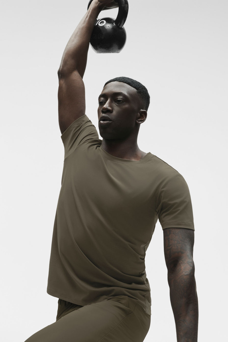 Conquer Reform Crewneck Short Sleeve - Olive Tree - Image 4