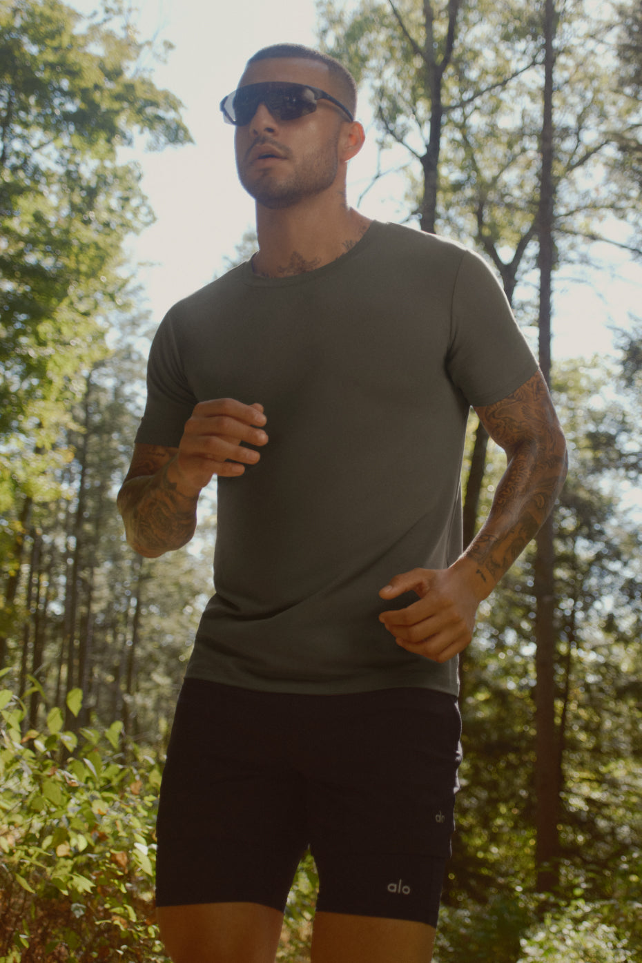 Conquer Reform Crewneck Short Sleeve - Olive Tree