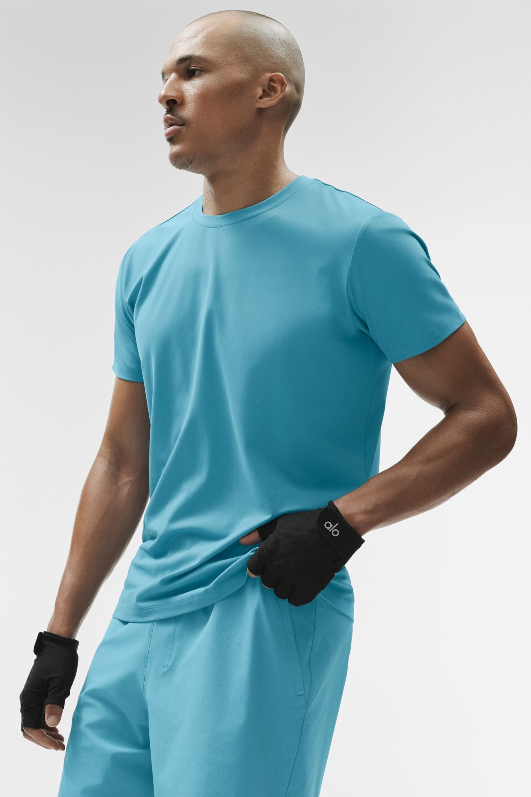 Conquer Reform Crewneck Short Sleeve - Blue Breeze - Image 3
