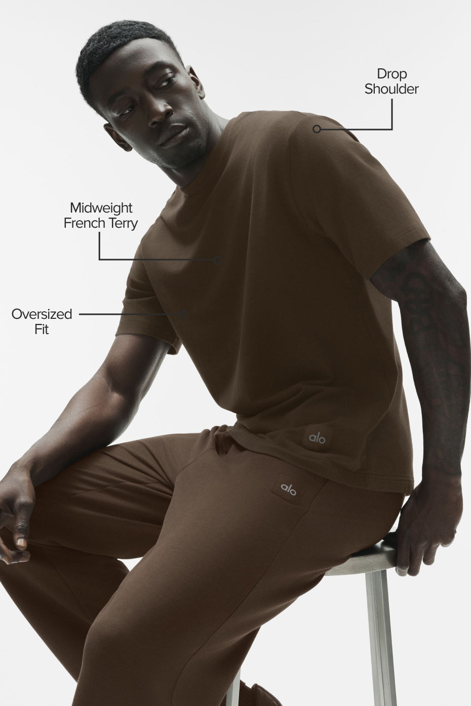 Double Take Short Sleeve - Espresso - Image 2