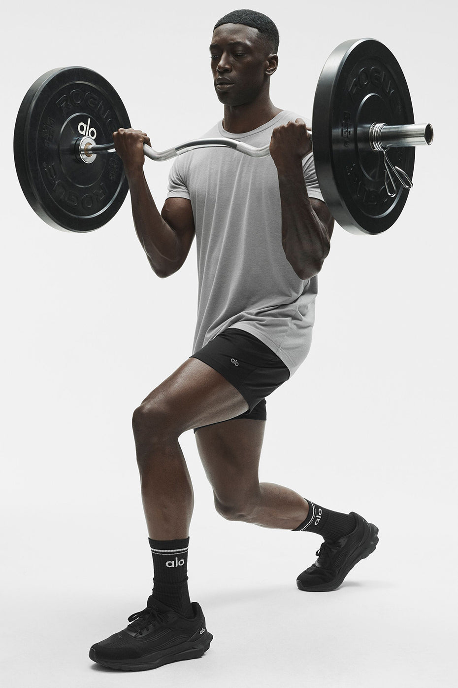 Triumph Tee - Athletic Heather Grey - Image 4