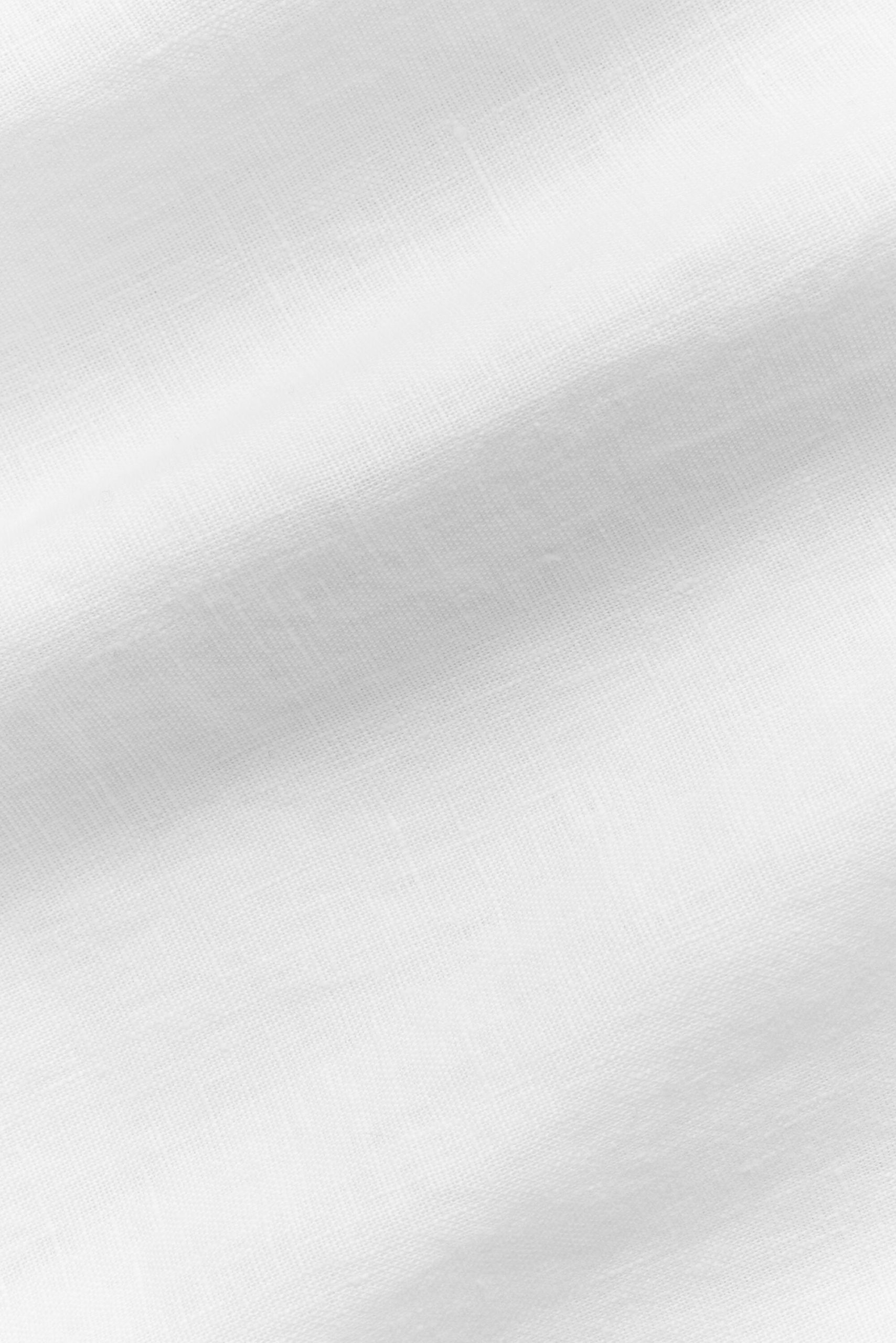 Linen Days Short Sleeve Button Up - White - Image 5