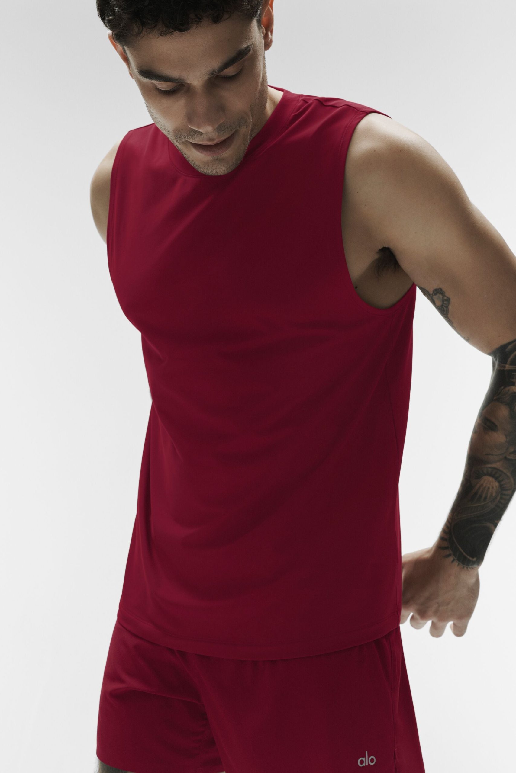 Conquer Muscle Tank - Garnet - Image 5