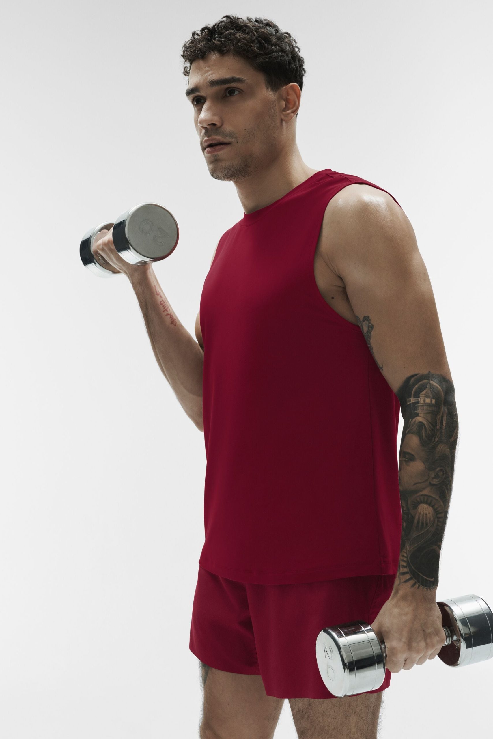 Conquer Muscle Tank - Garnet - Image 3