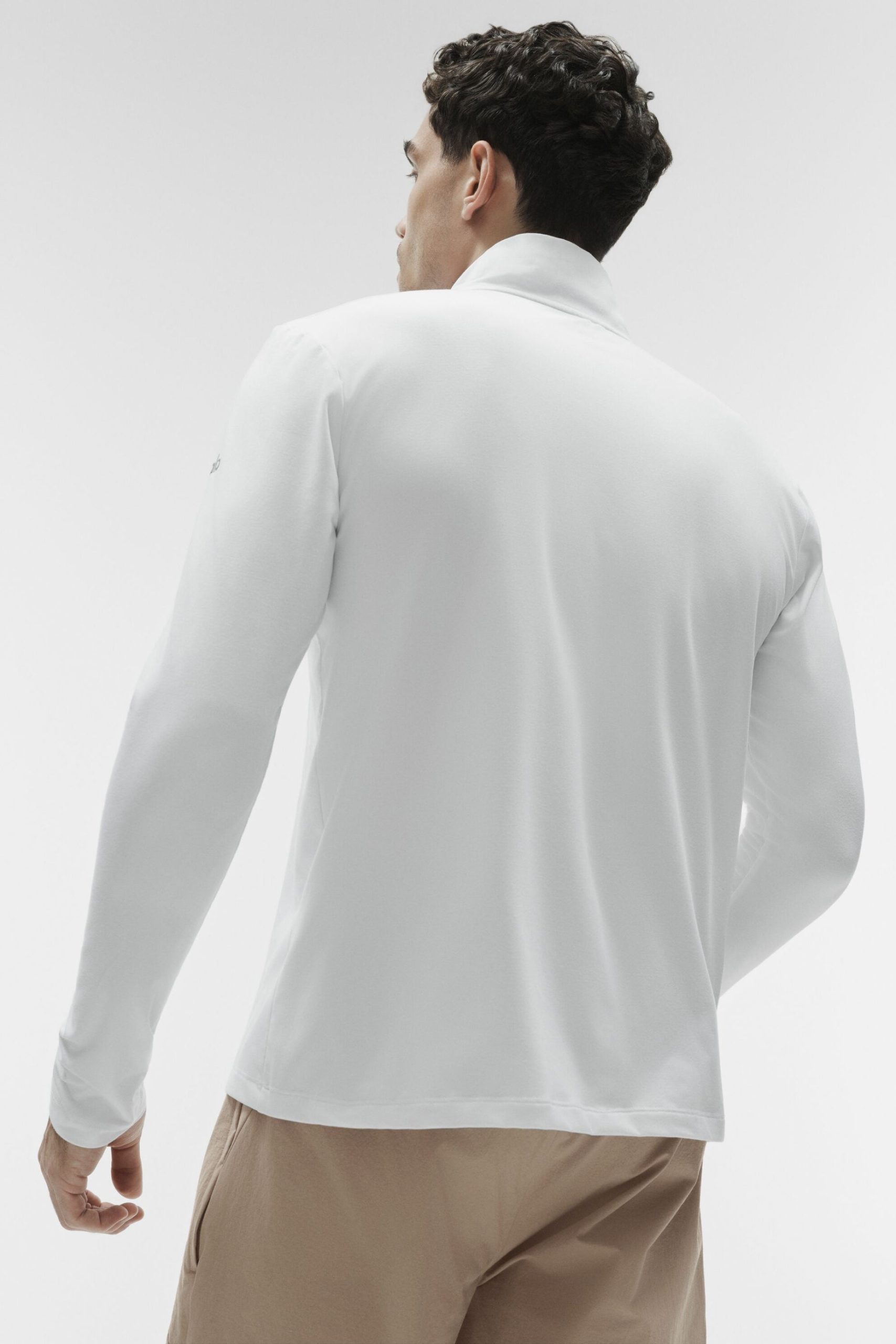 Conquer 1/4 Zip Reform Long Sleeve - White - Image 5