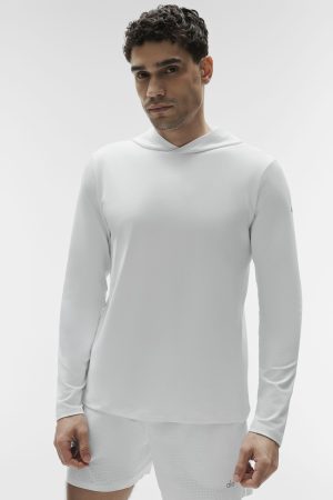 Conquer Reform Long Sleeve With Hood - White