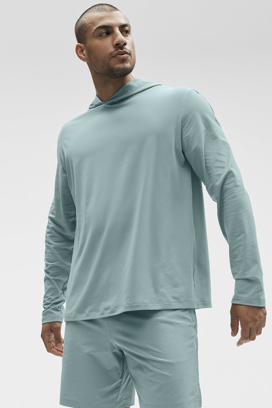 Conquer Reform Long Sleeve With Hood - Desert Sage - Image 3