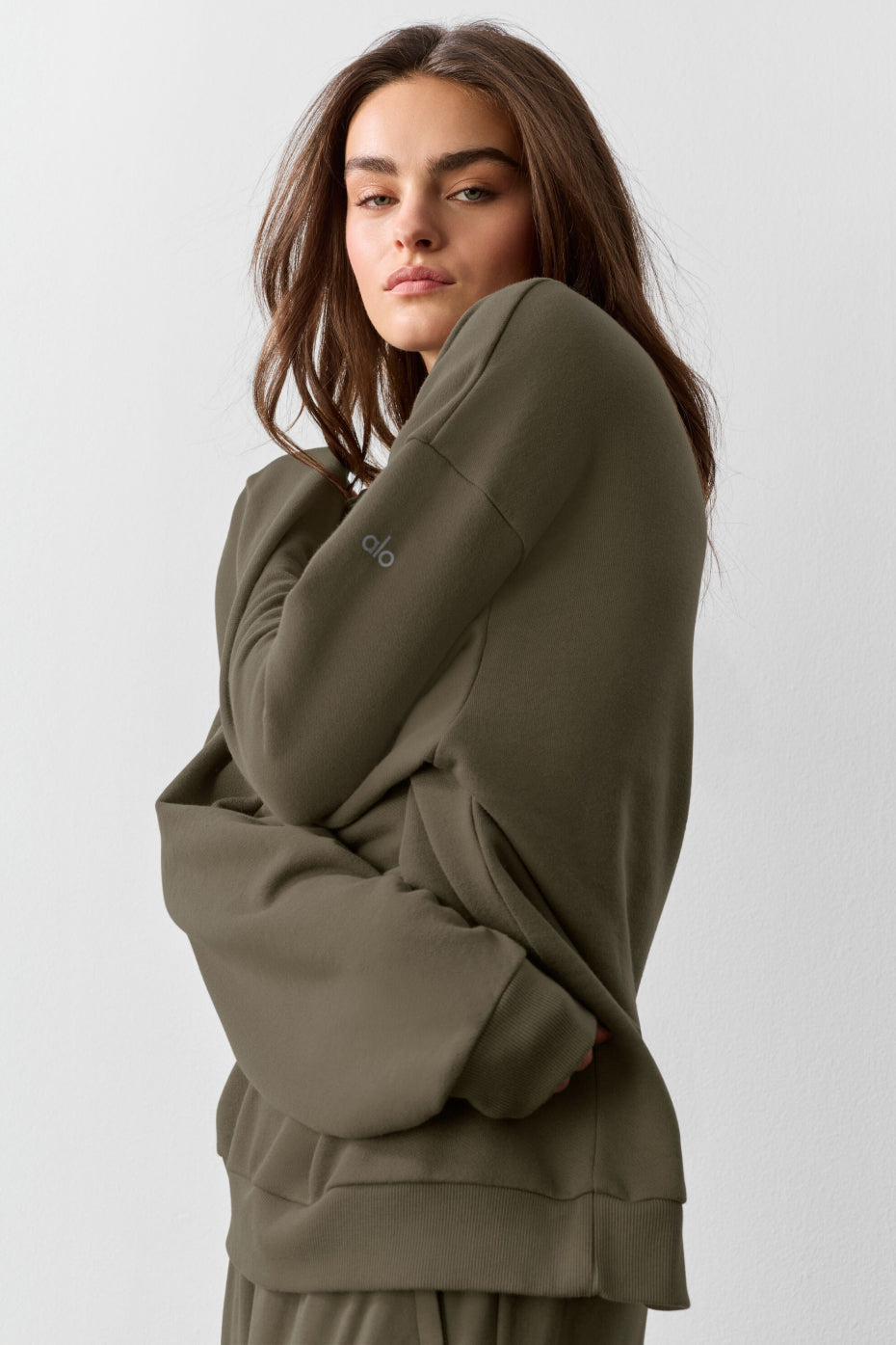 Chill Crew Neck Pullover - Olive Tree - Image 3