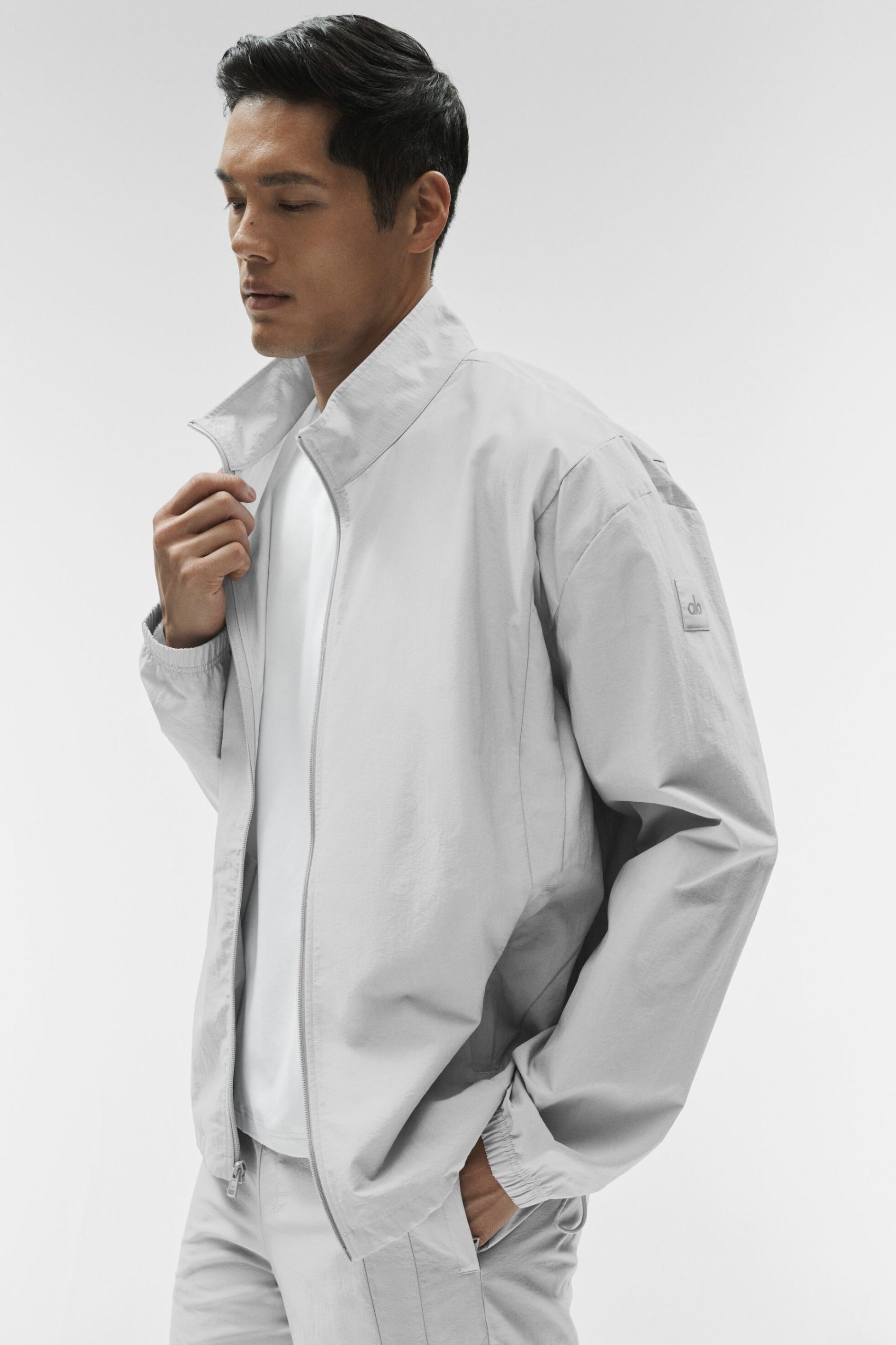 Takeaway Track Full Zip Jacket - Titanium - Image 3