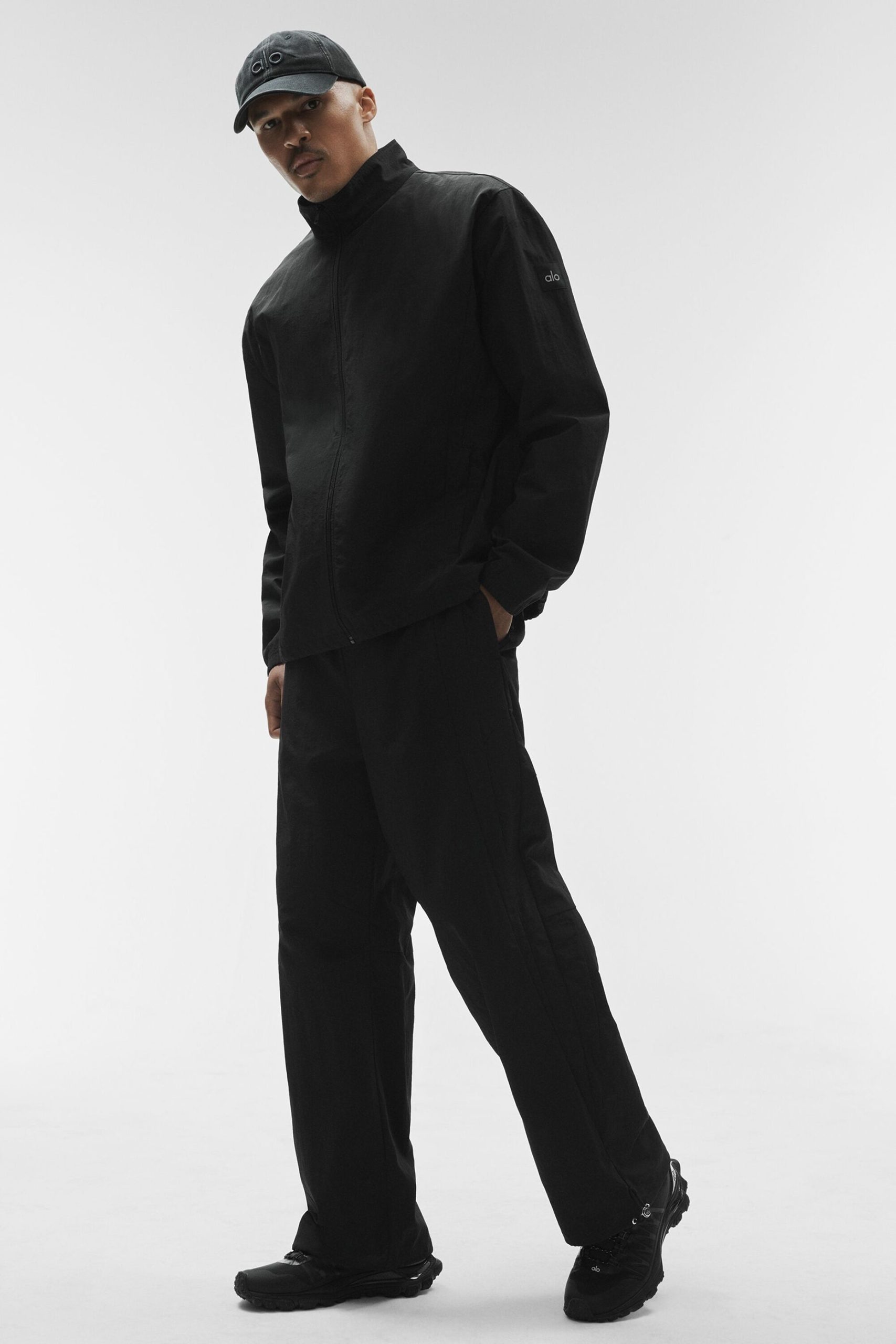 Takeaway Track Full Zip Jacket - Black - Image 6