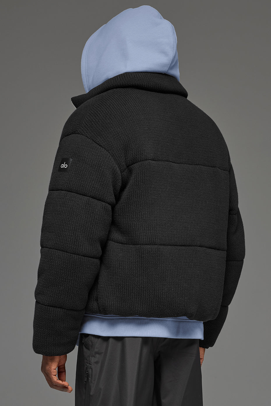 Stage Sweater Puffer - Black - Image 3