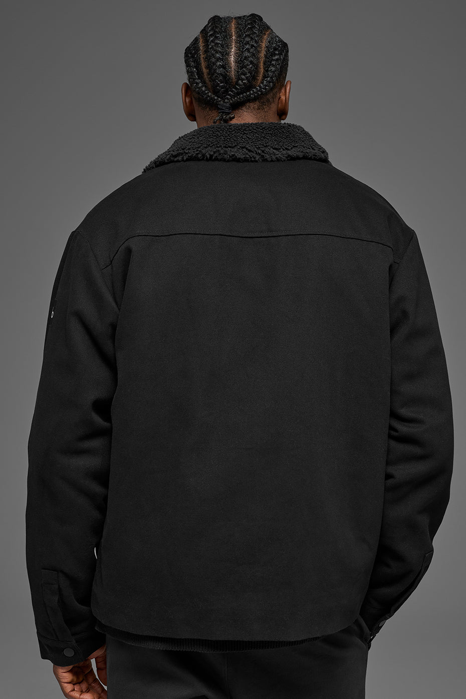 Canvas Utility Shacket - Black - Image 4