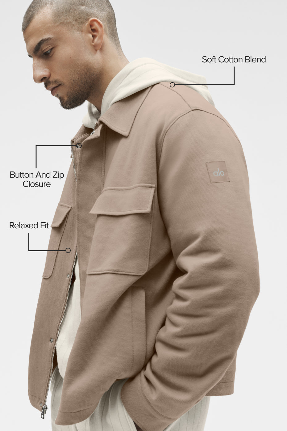 Kickback Jacket - Gravel - Image 2