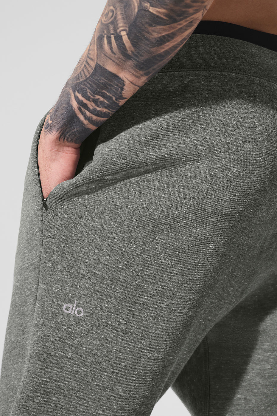 The Triumph Sweatpant - Grey Triblend - Image 4