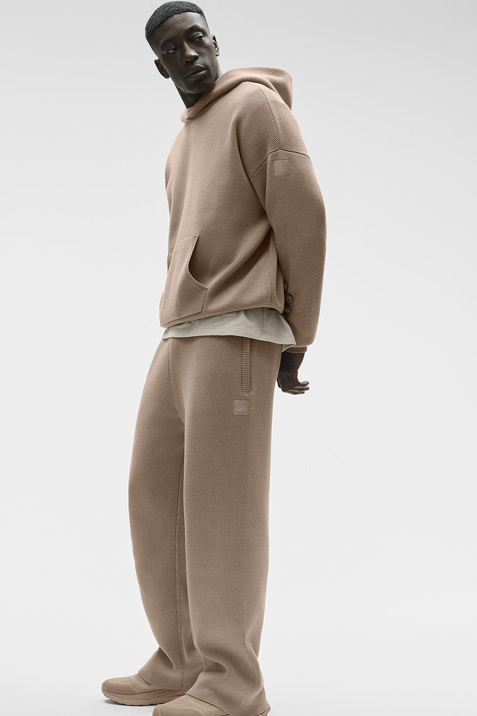 Scholar Straight Leg Sweatpant - Gravel - Image 6