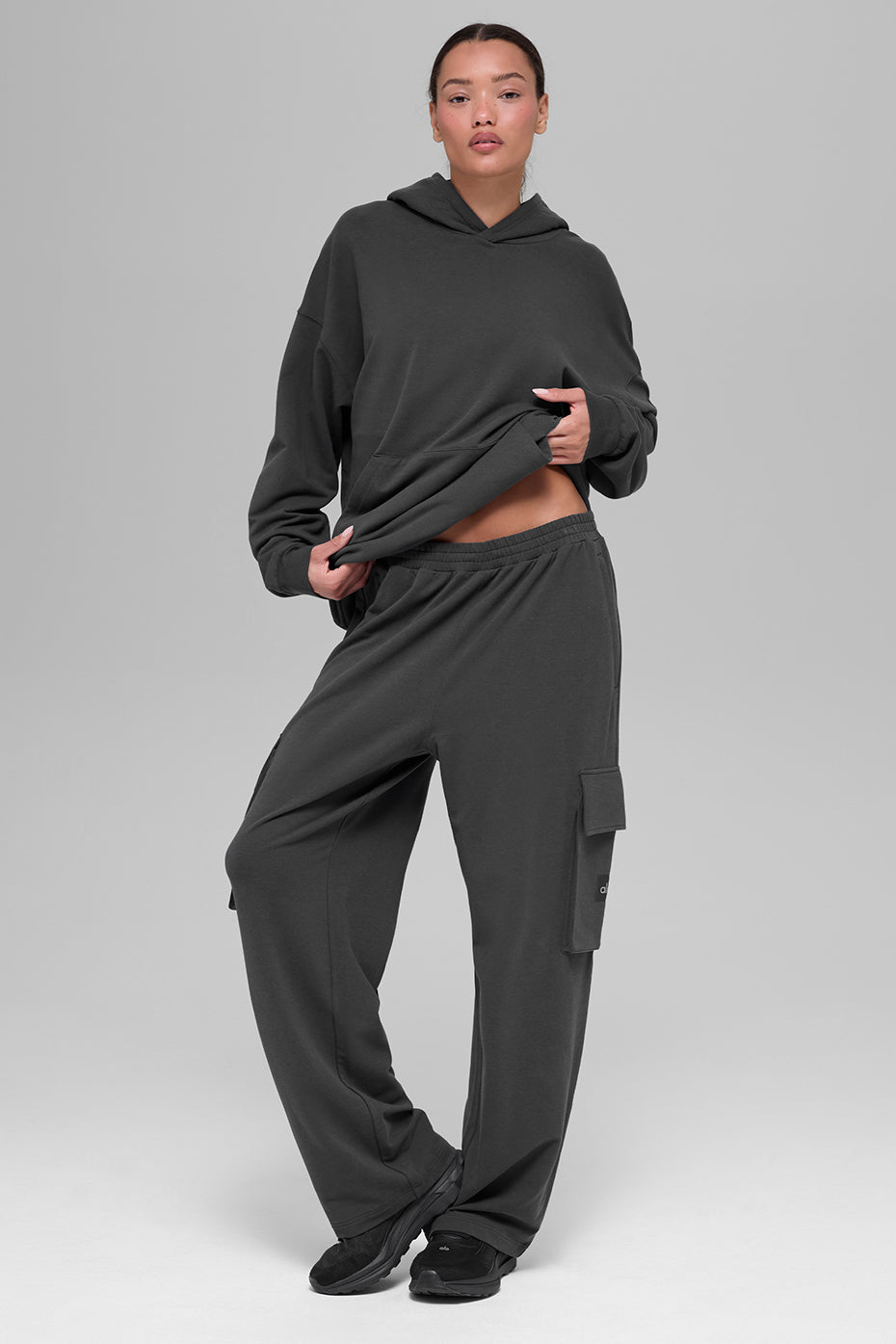 Double Take Cargo Pant - Anthracite - Image 5