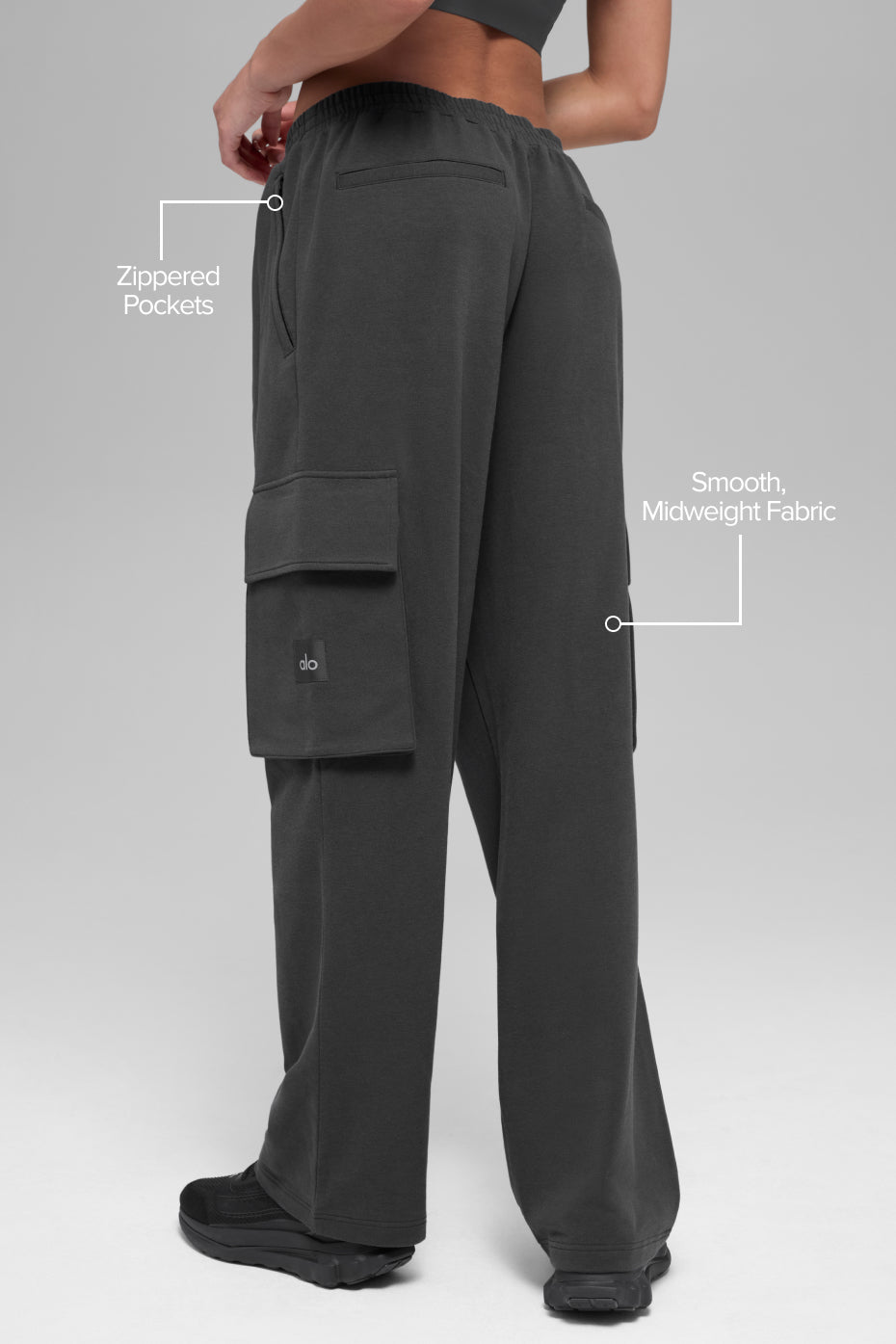 Double Take Cargo Pant - Anthracite - Image 2