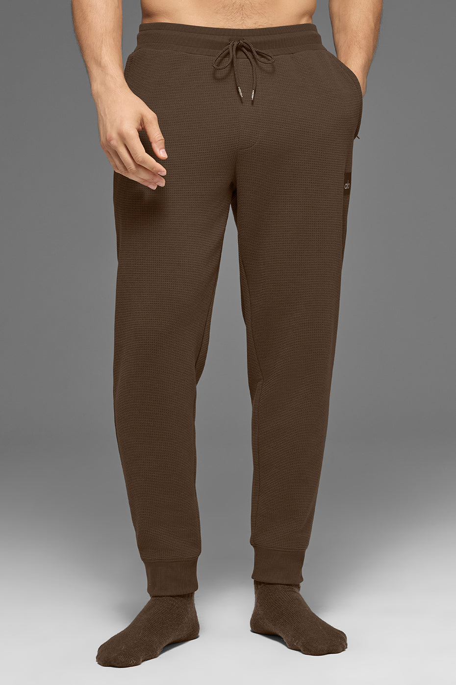 Waffle Lounge Jogger - Espresso - Image 3