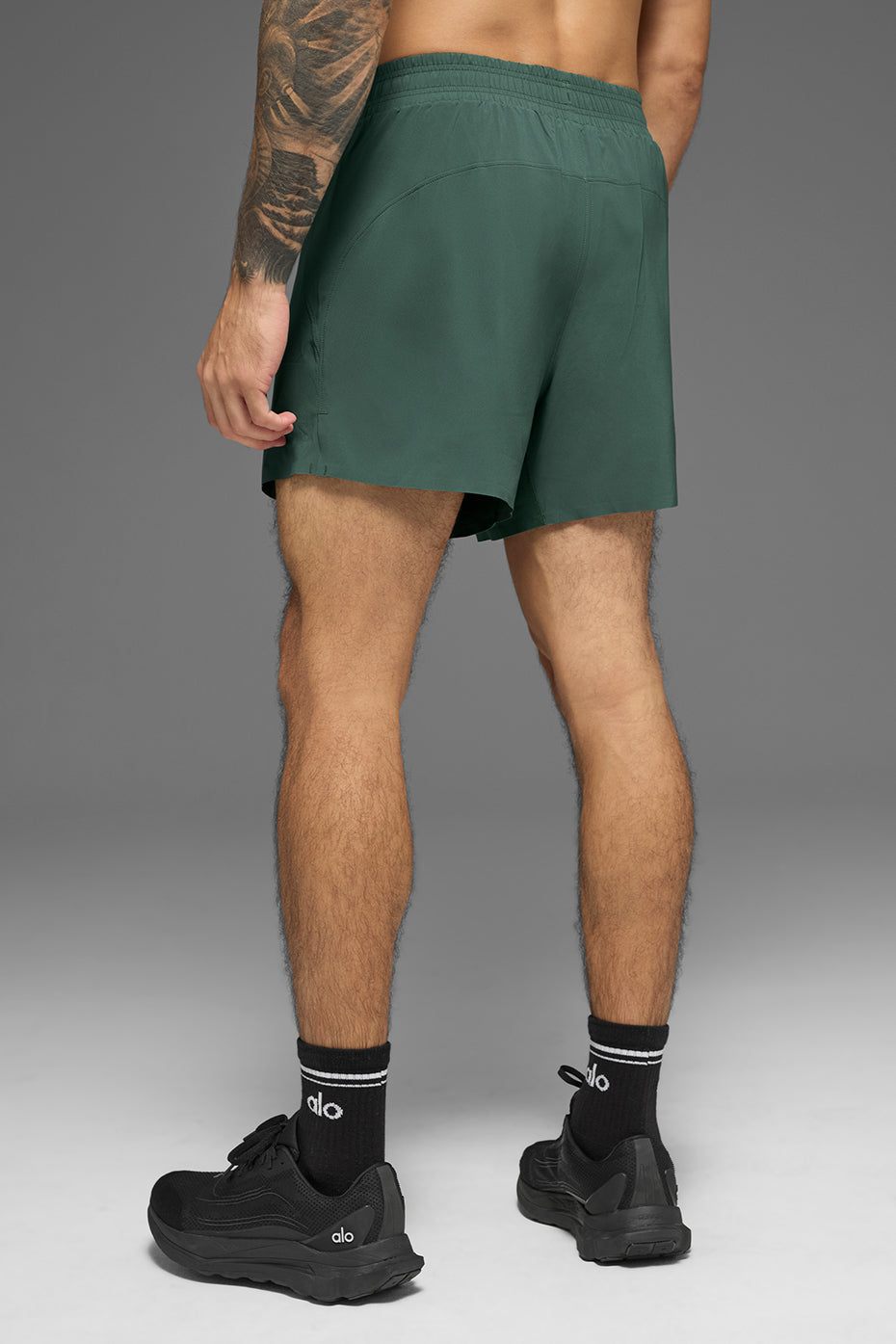 5 Adapt Running Short - Clover Green - Image 3