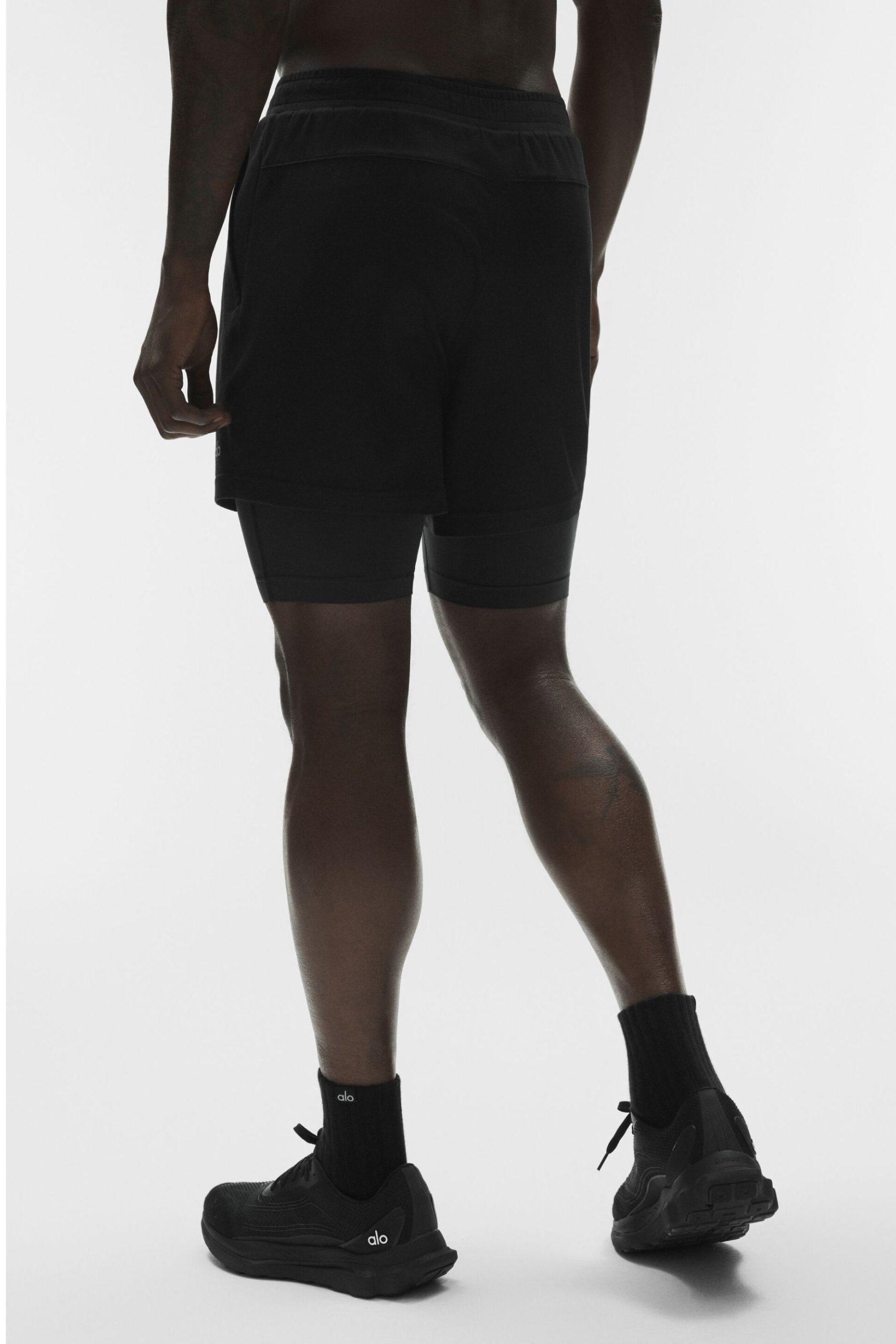 Conquer React 2-In-1 Performance Short - Black/Black - Image 4