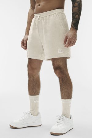 7 Linen Days Short - Bone