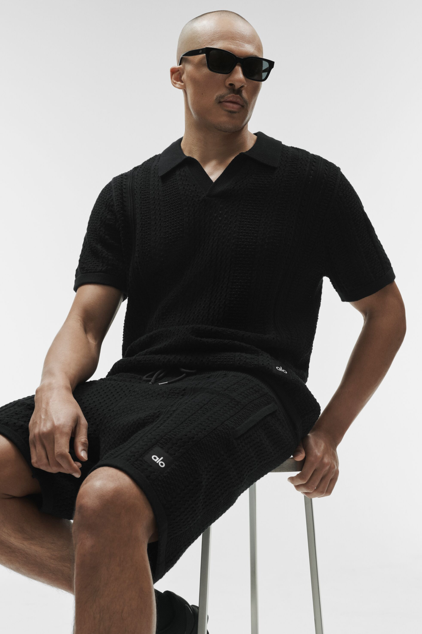 7 Coastline Knit Short - Black - Image 5
