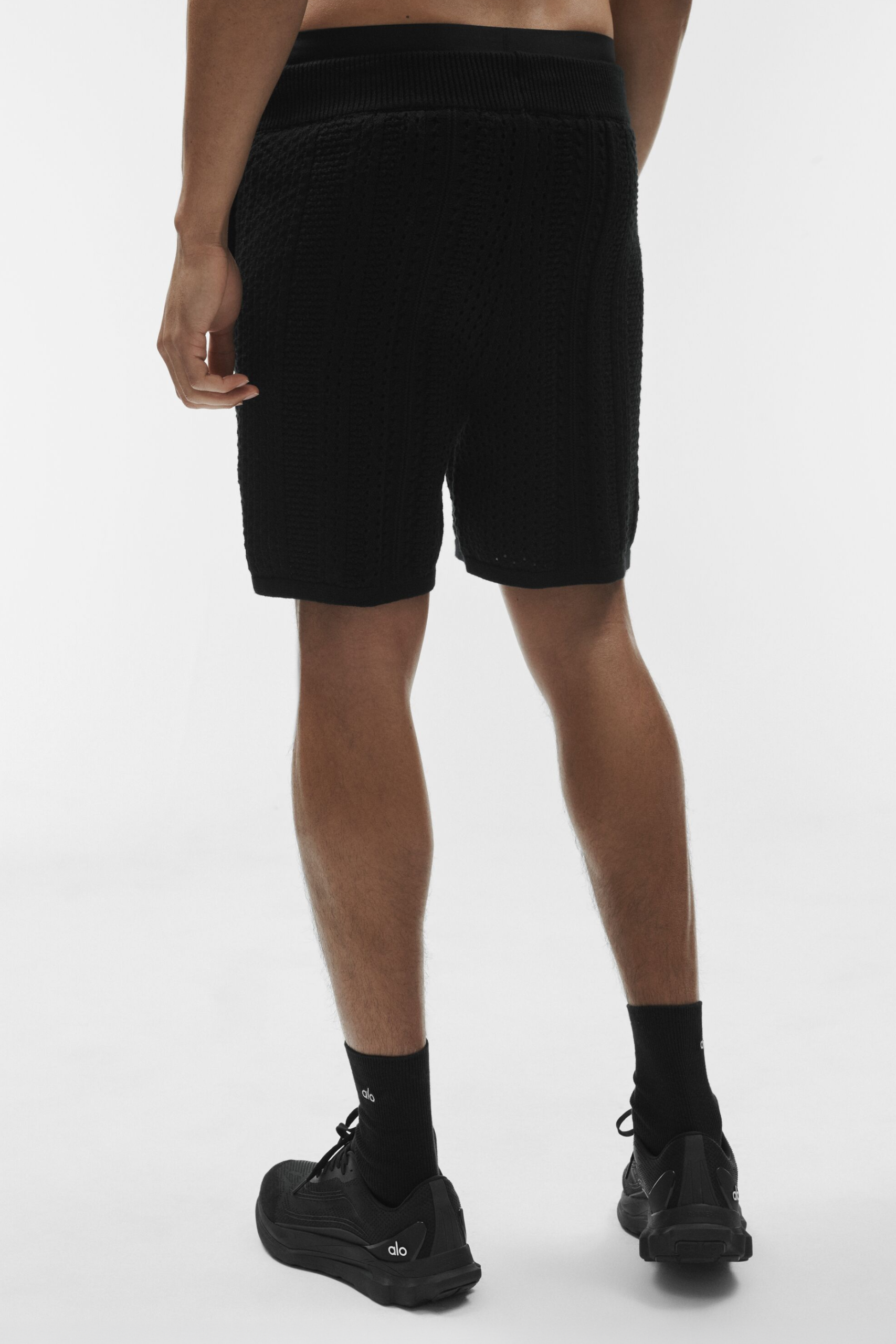 7 Coastline Knit Short - Black - Image 4