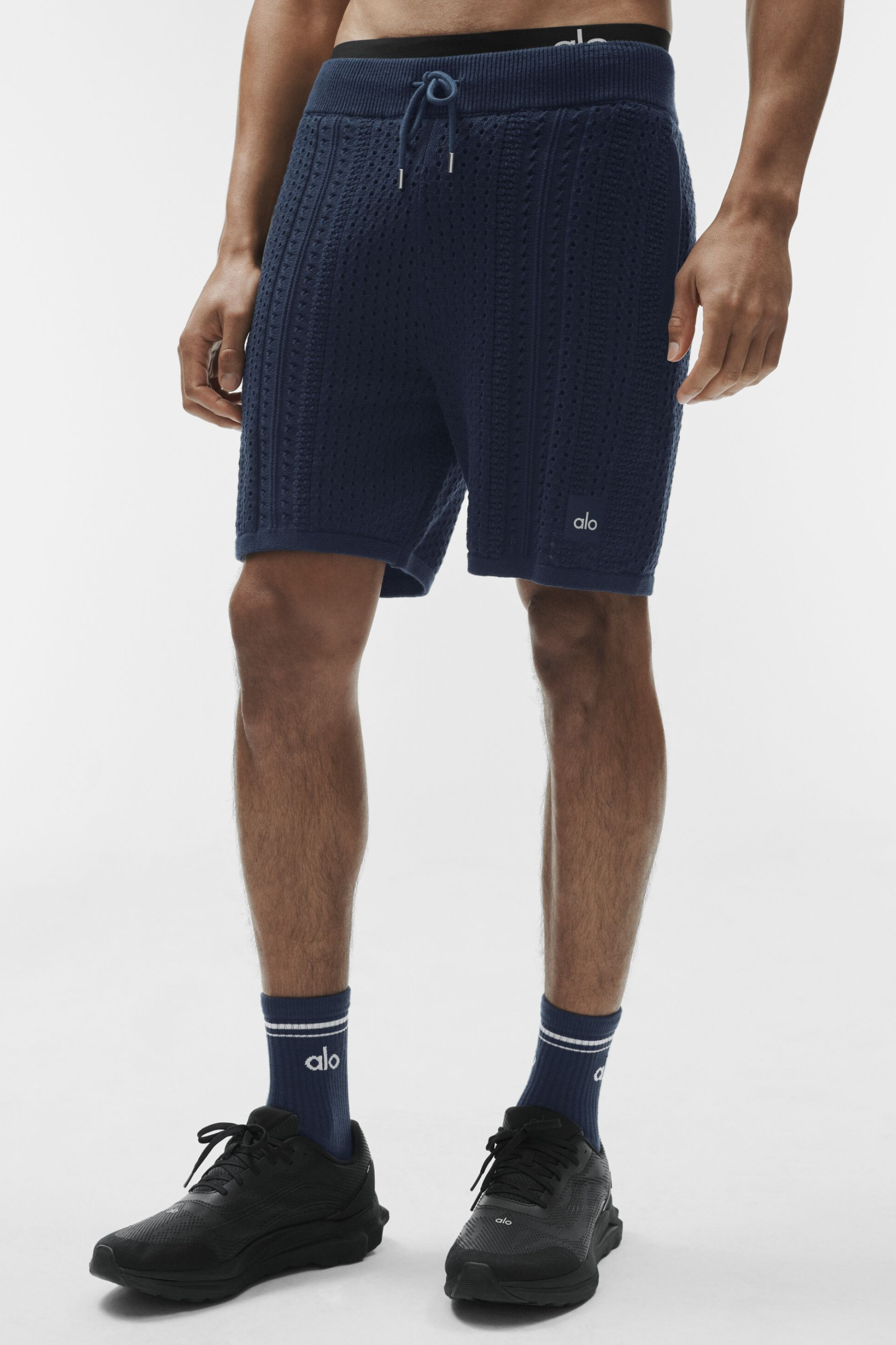 7 Coastline Knit Short - Navy - Image 3