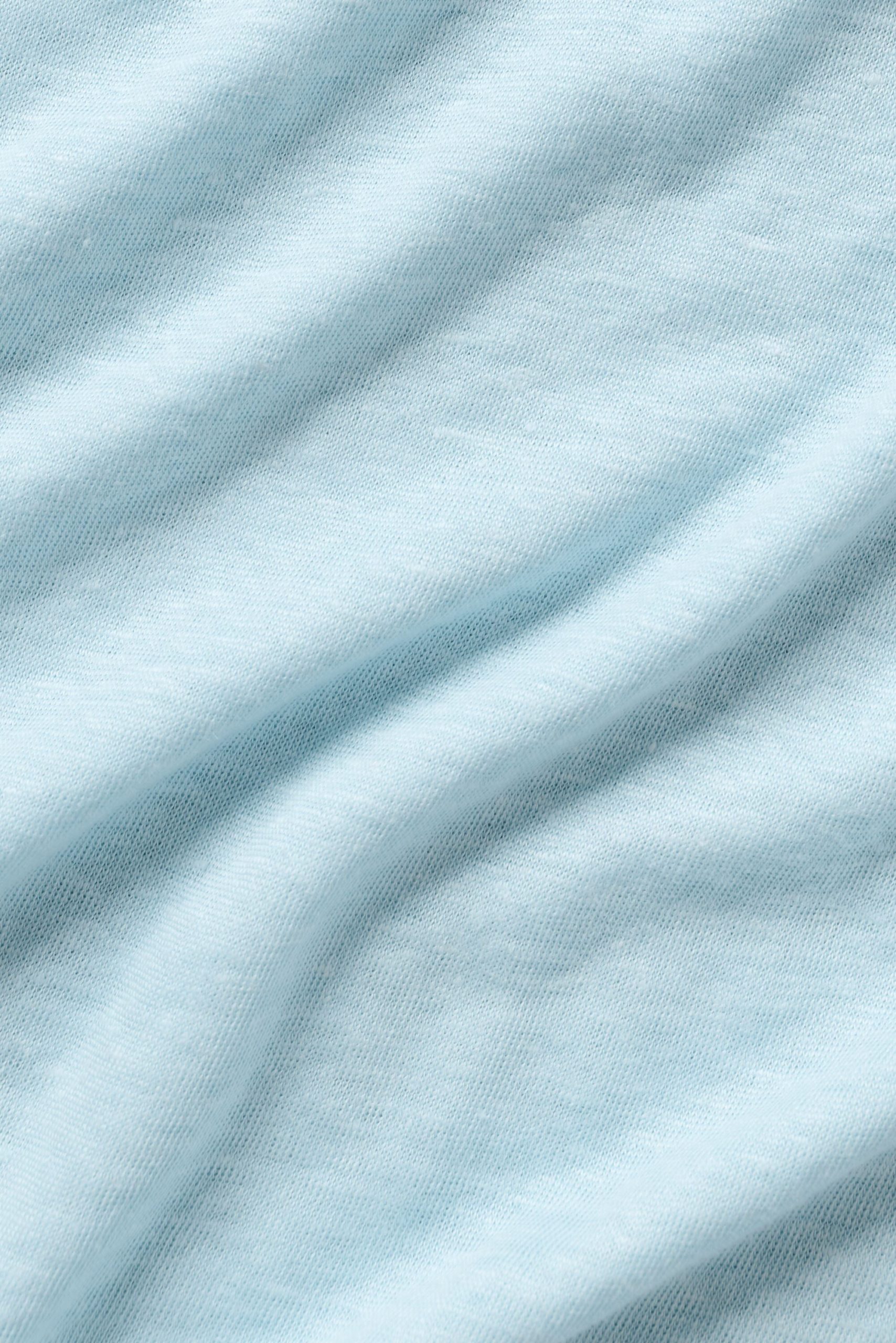 7 Linen Jersey Coastal Short - Seaside Blue - Image 5