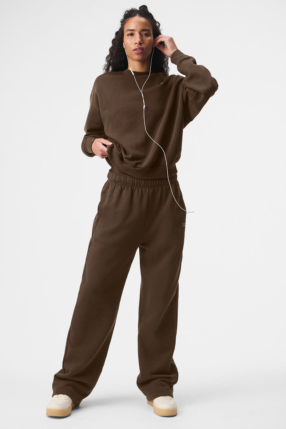 Accolade Crew Neck Pullover - Espresso - Image 5