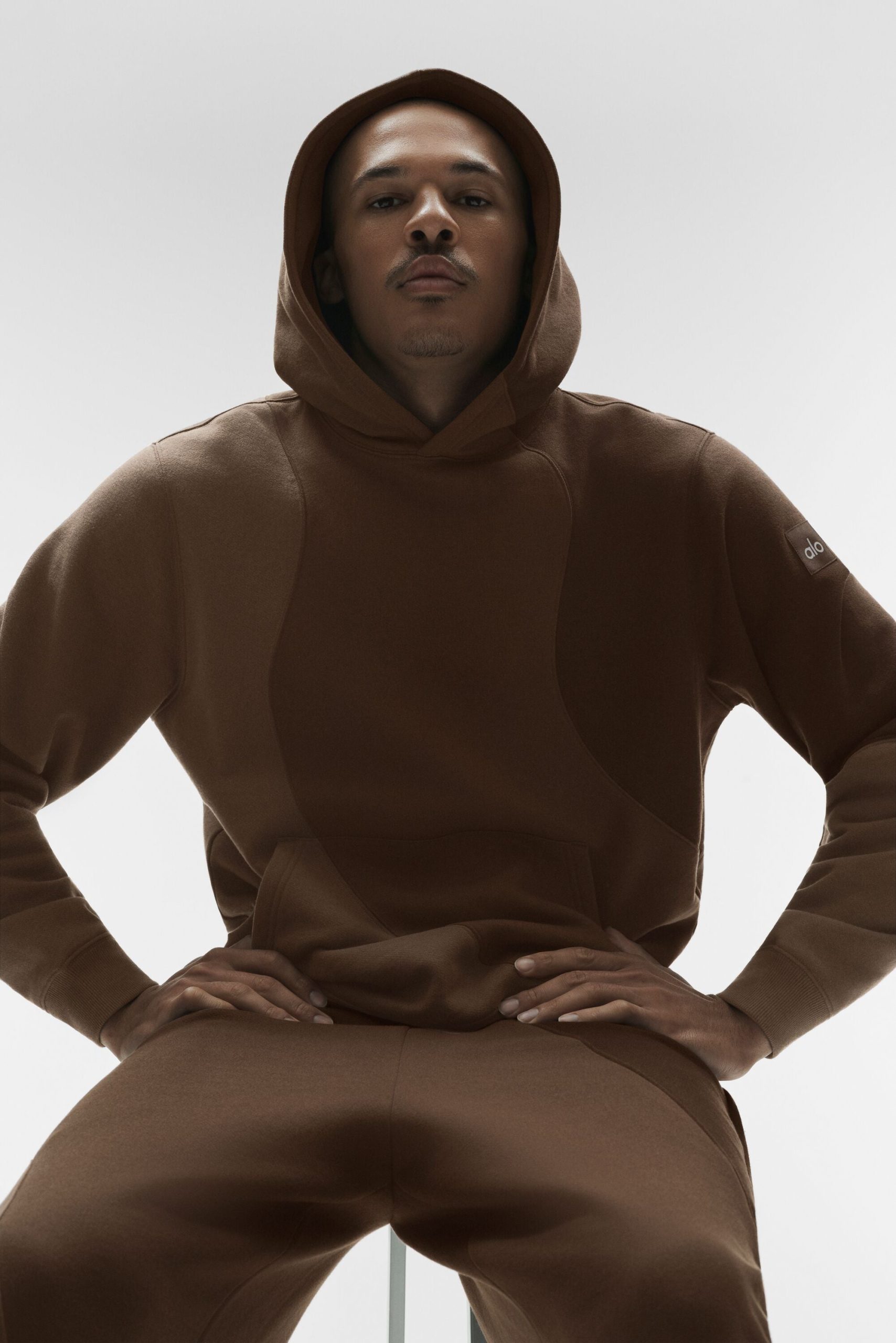 Make Waves Hoodie - Espresso Tonal - Image 3