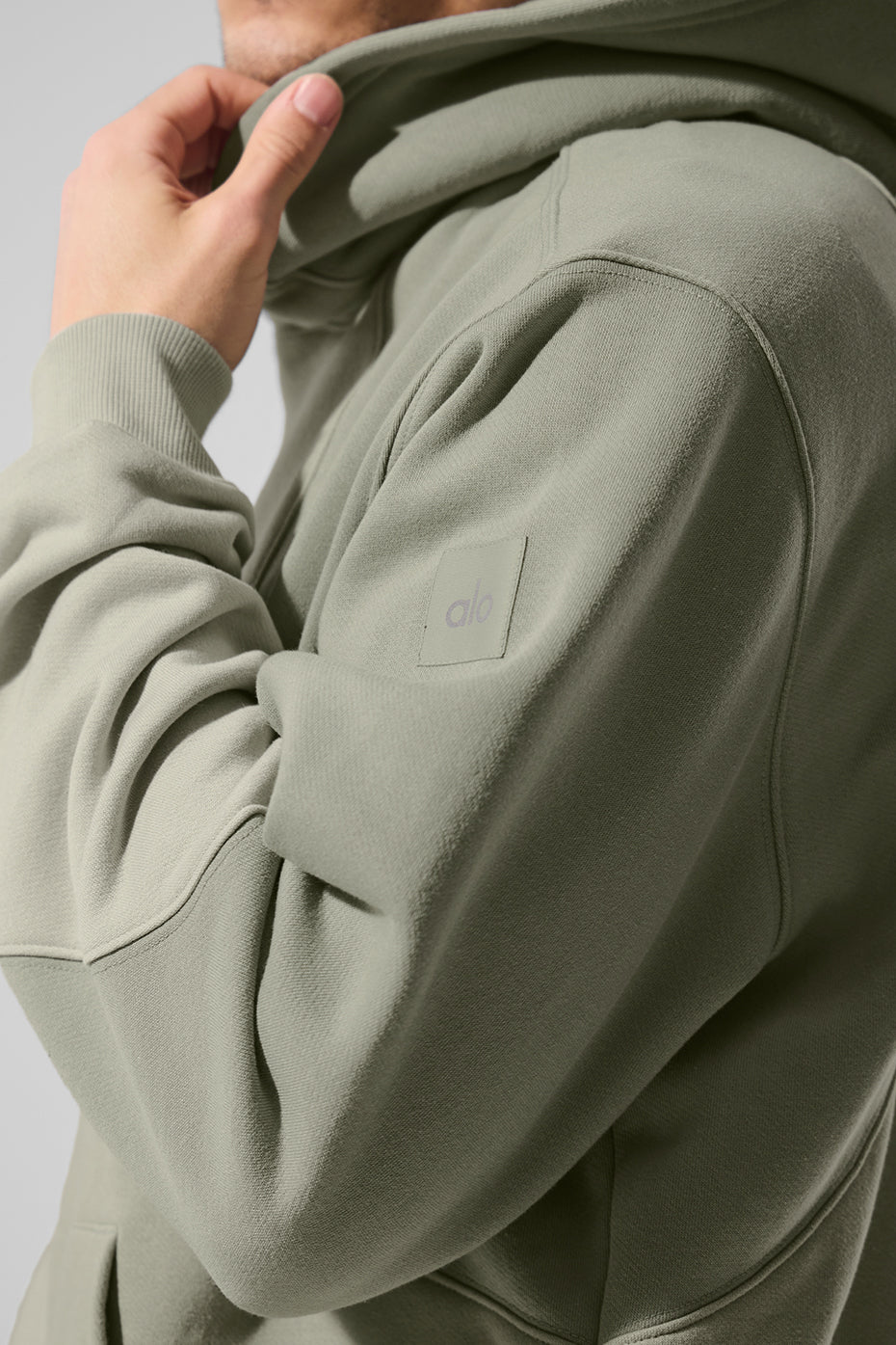 Make Waves Hoodie - Limestone Tonal - Image 3