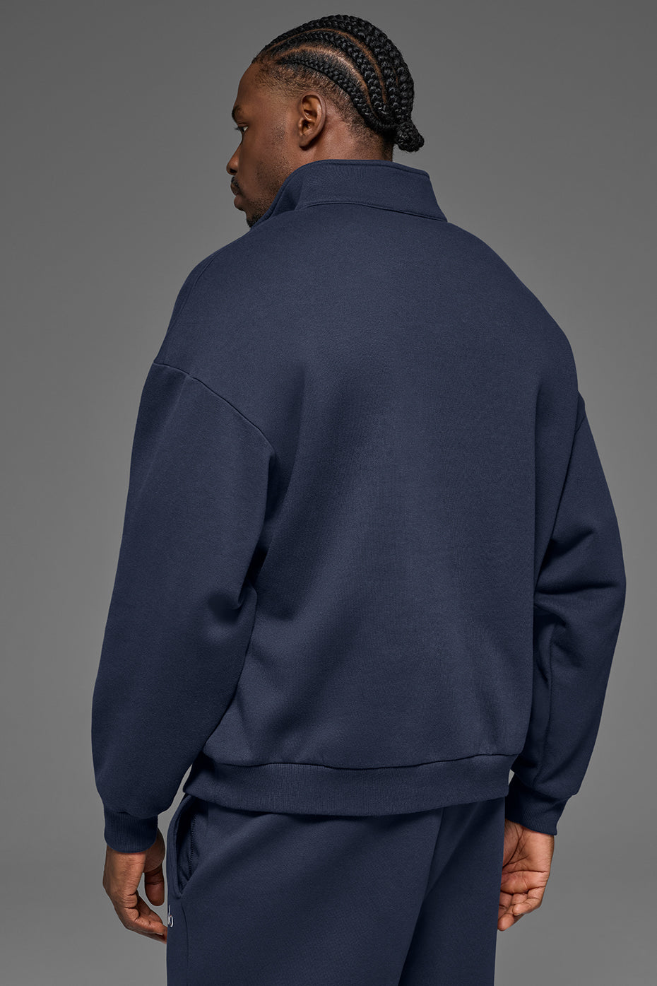 Accolade 1/4 Zip Pullover - Navy - Image 3