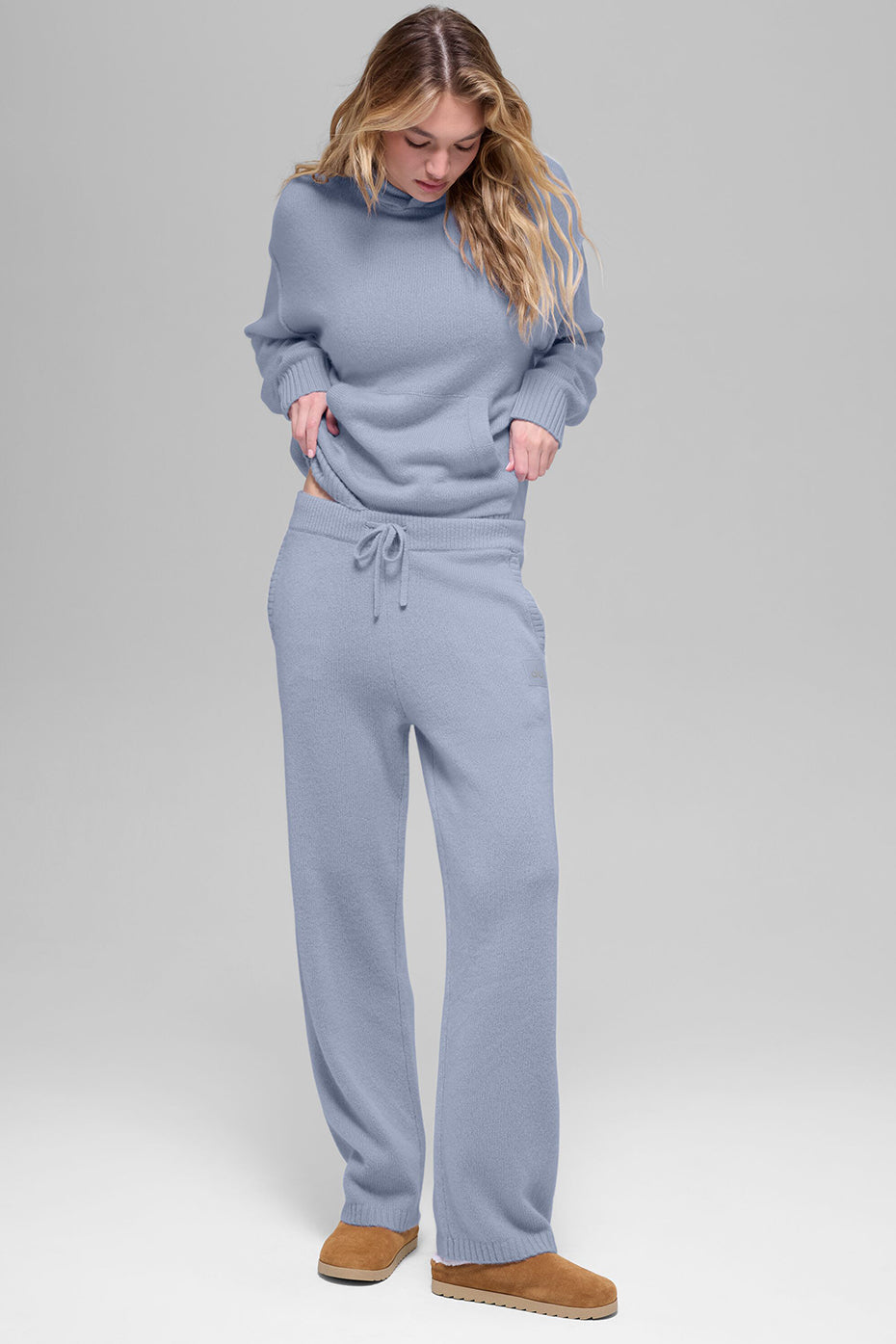 Wool Cashmere New Class Hoodie - Winter Frost - Image 4