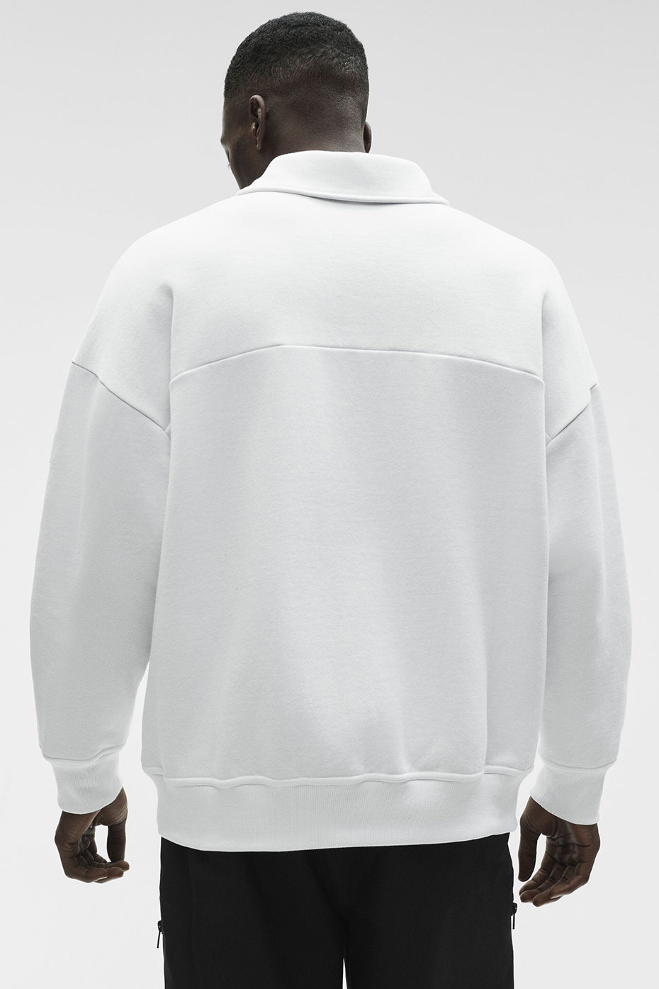 Take It Easy Long Sleeve Henley Pullover - White - Image 4