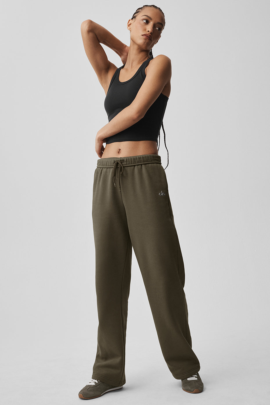 Accolade Straight Leg Sweatpant - Olive Tree - Image 6