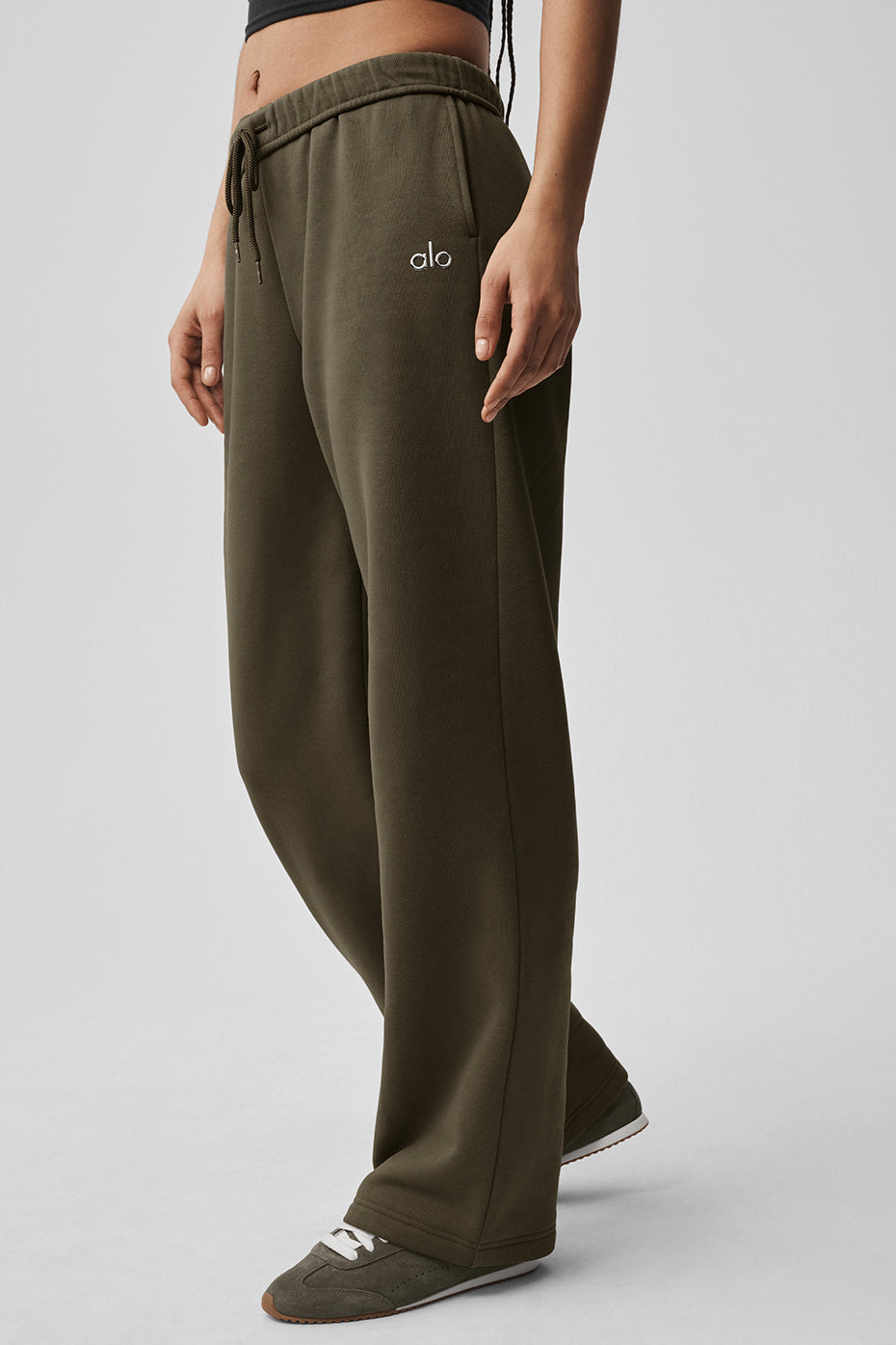 Accolade Straight Leg Sweatpant - Olive Tree - Image 4