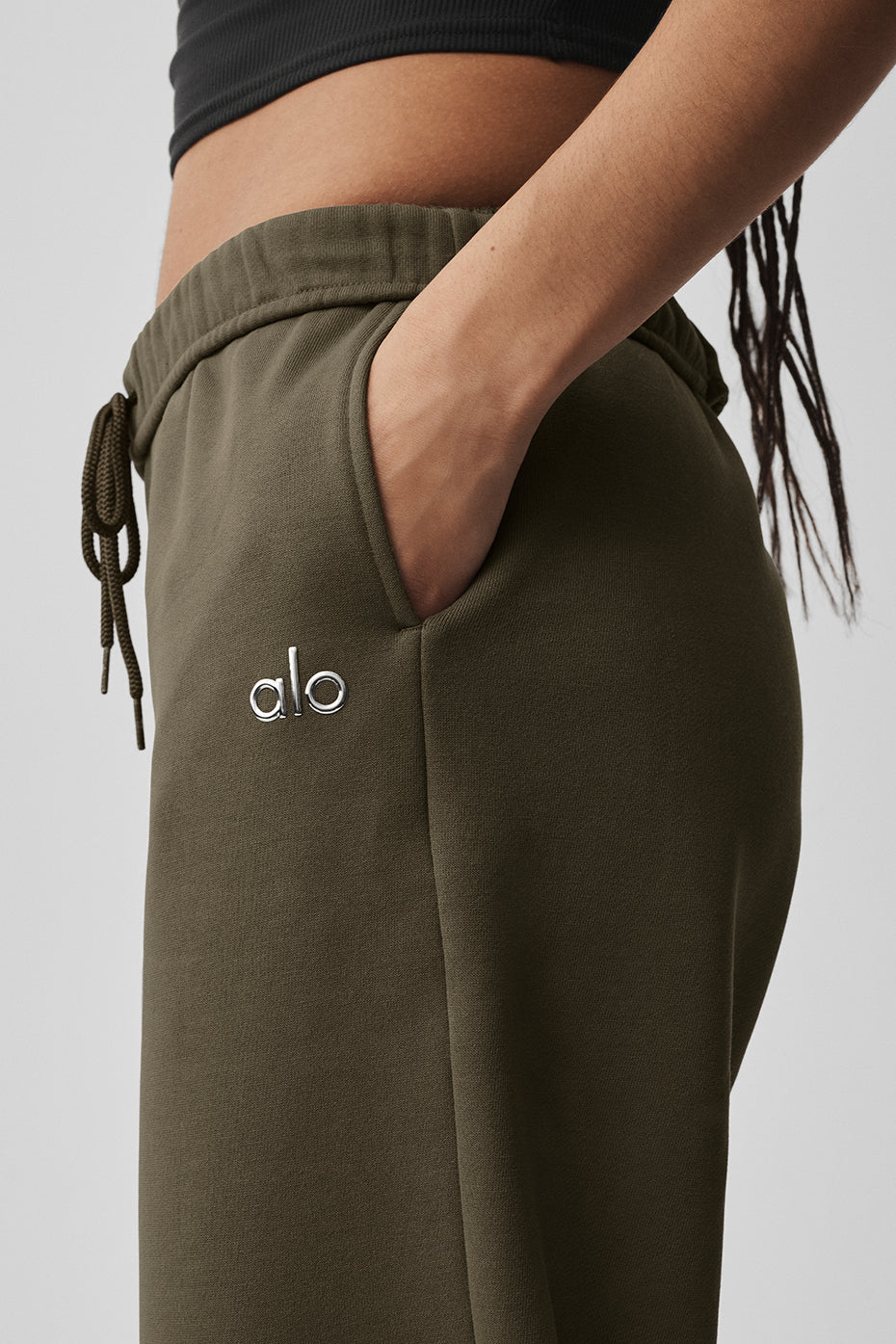 Accolade Straight Leg Sweatpant - Olive Tree - Image 3