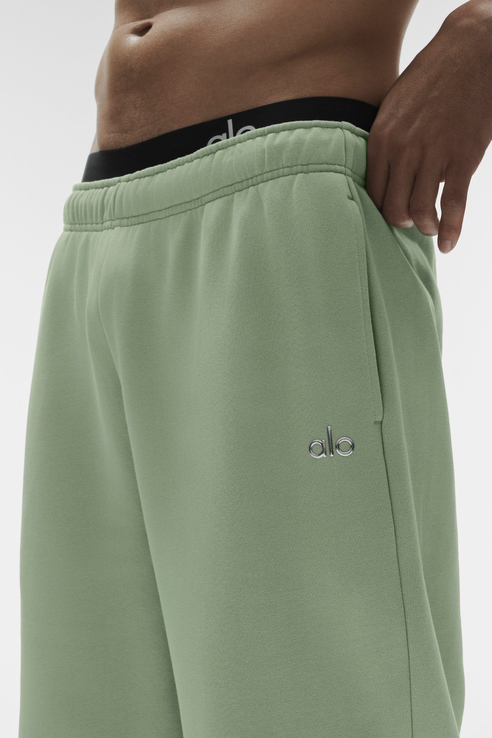 Accolade Straight Leg Sweatpant - Dune Grass - Image 3