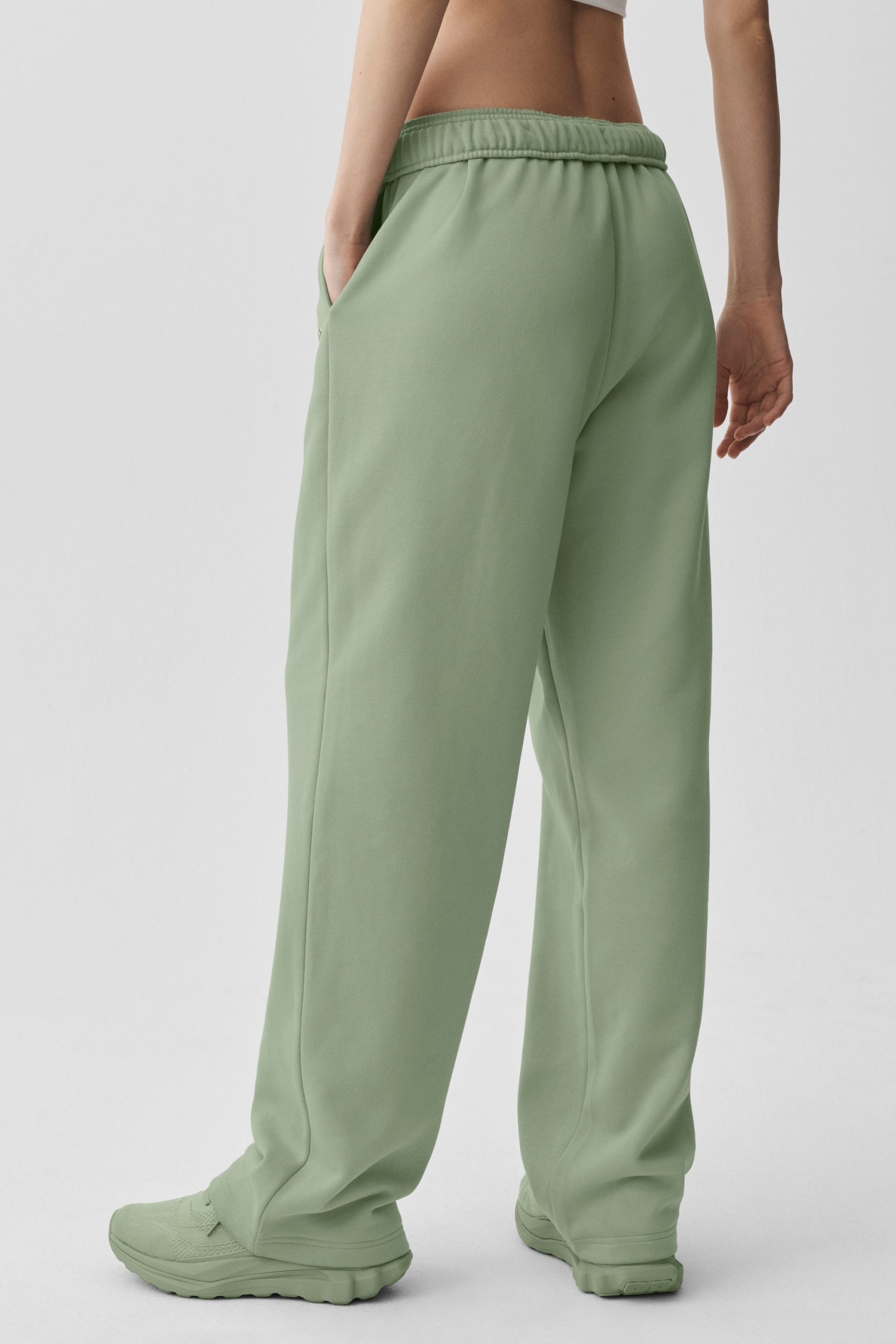 Accolade Straight Leg Sweatpant - Dune Grass - Image 5